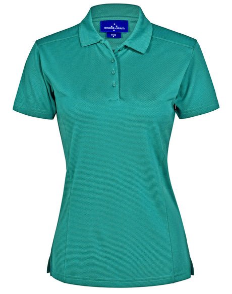 PS88 BAMBOO CHARCOAL CORPORATE SHORT SLEEVE POLO Ladies