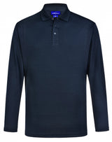 PS89 LUCKY BAMBOO LONG SLEEVE POLO Mens