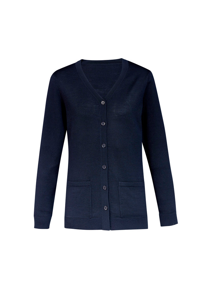 CK045LC-Womens Button Front Cardigan