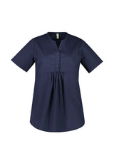 CST243LS-Rose Womens Tunic Scrub Top