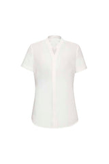 RB977LS-Juliette Womens Plain Short Sleeve Blouse