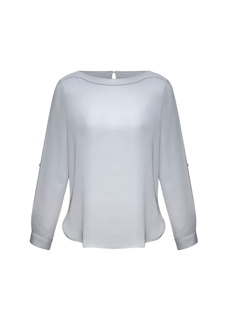 S828LL-Ladies Madison Boatneck Blouse