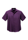 SH3603-Mens Plain Oasis Short Sleeve Shirt