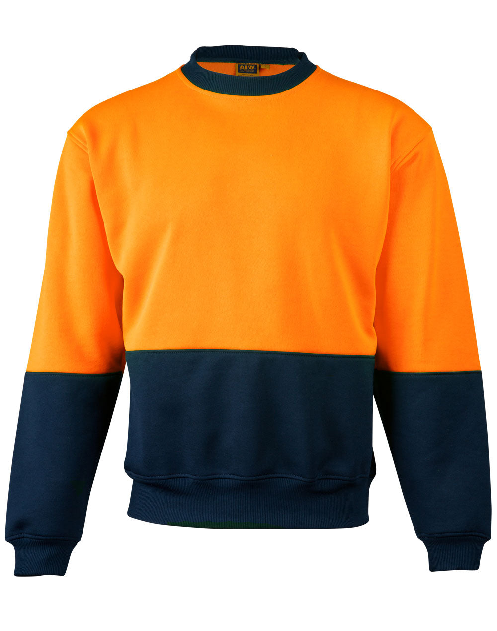 SW09 HI-VIS TWO TONE CREW NECK