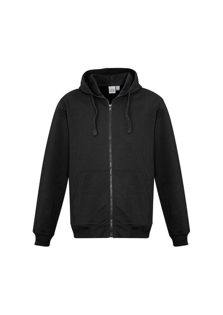 SW762M-Mens Crew Zip Hoodie