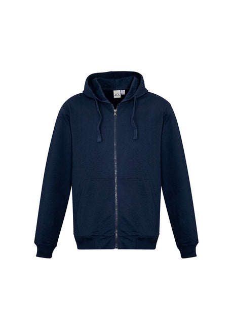 SW762M-Mens Crew Zip Hoodie