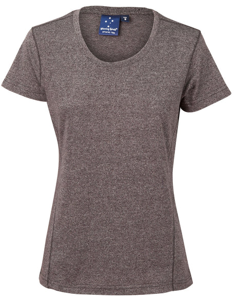 TS28 HIGH PERFORMANCE HEATHER TEE Ladies