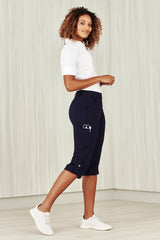 CL954LL-Comfort Womens Waist Cargo Pant