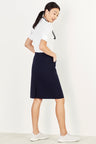 CL956LS-Comfort Womens Waist Cargo Skirt