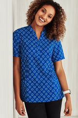 CS950LS-Florence Womens Daisy Print Tunic