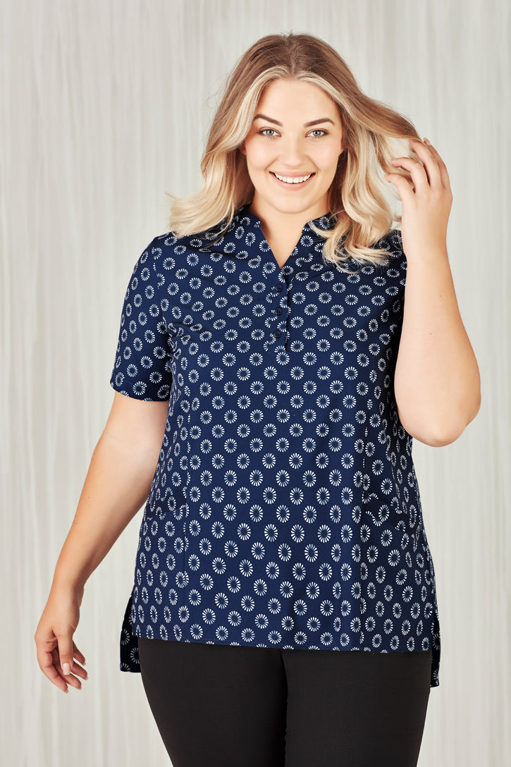 CS950LS-Florence Womens Daisy Print Tunic