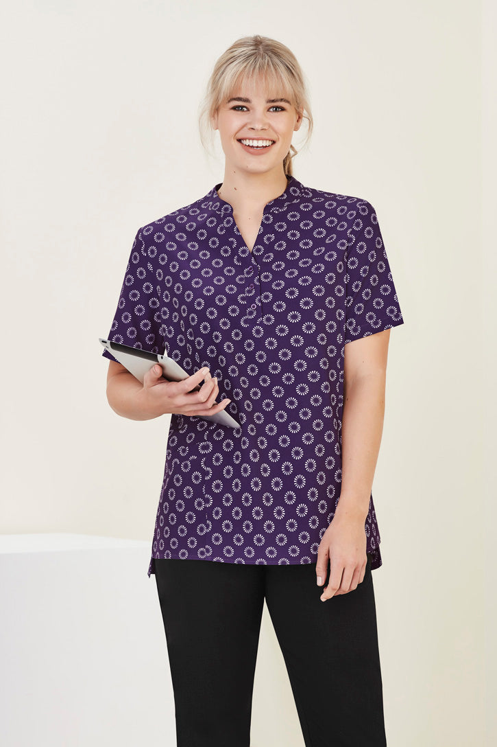 CS950LS-Florence Womens Daisy Print Tunic