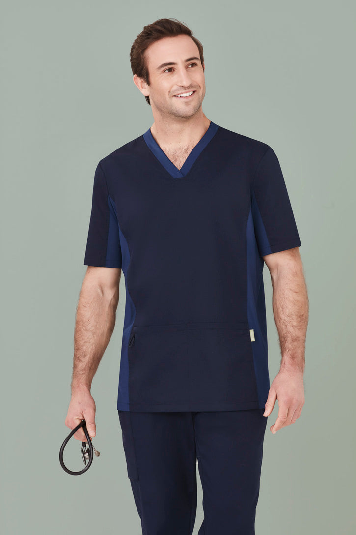 CST043MS-Riley Mens V-Neck Scrub Top