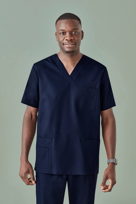 Men's V-Neck Scrub Top