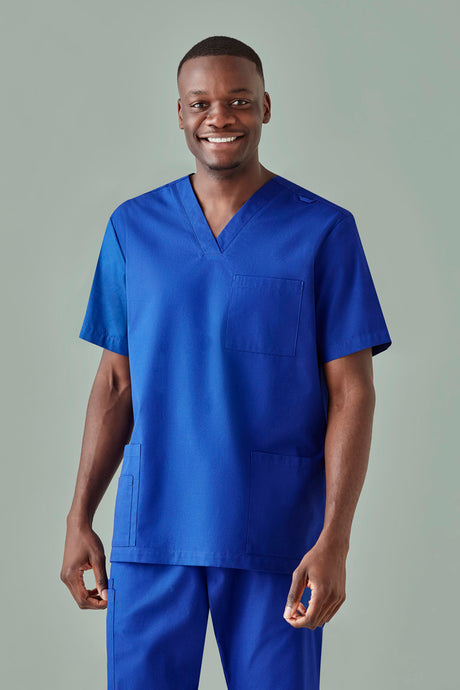 Men's V-Neck Scrub Top