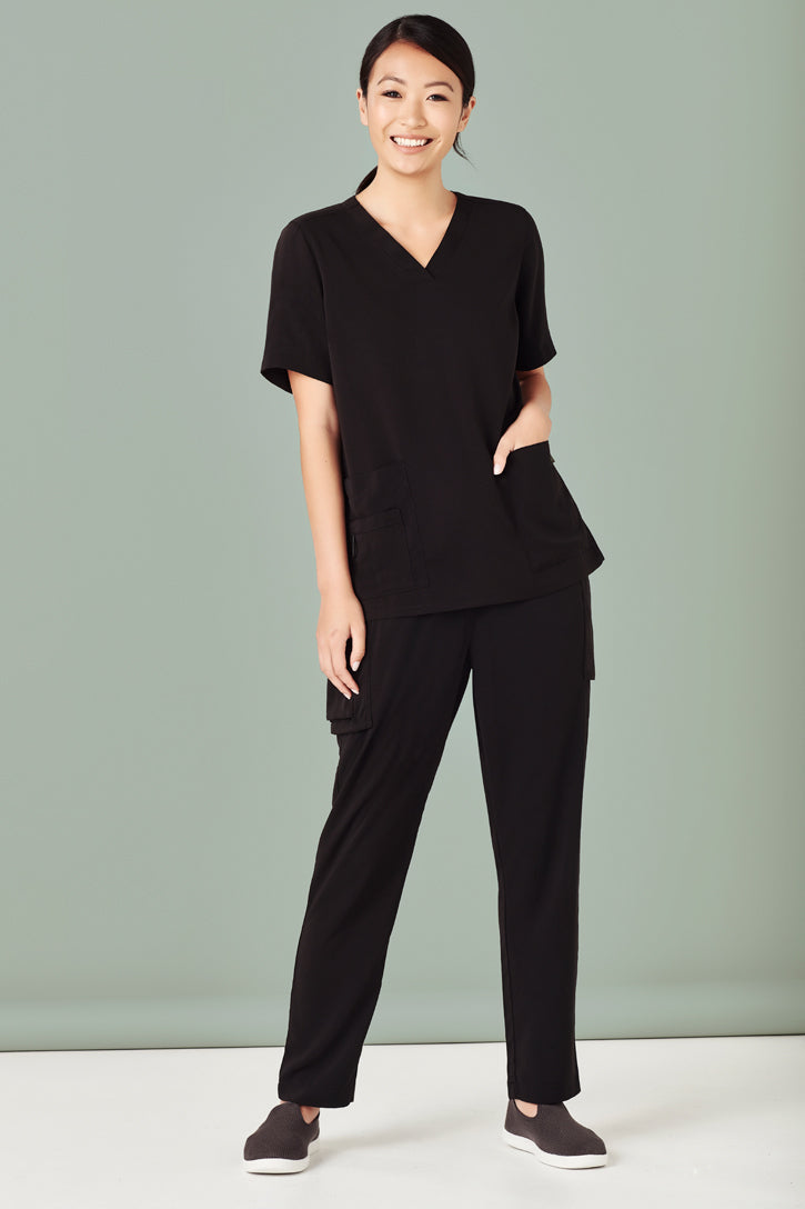 Women's V-Neck Scrub Top 