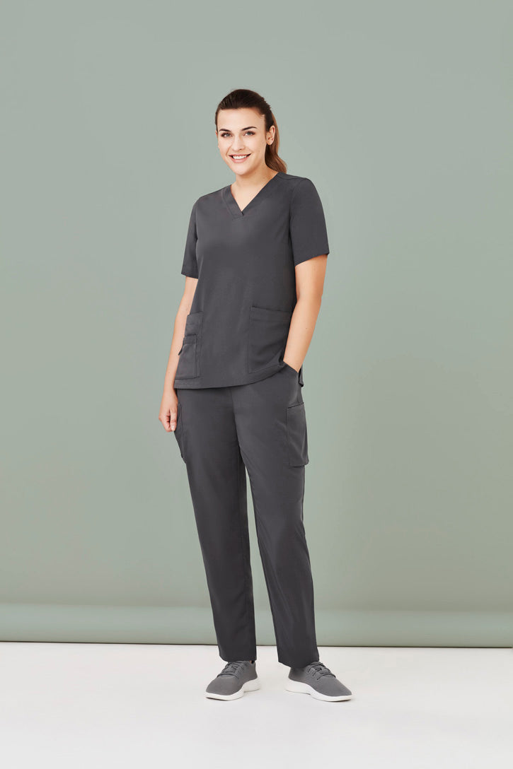 Women's V-Neck Scrub Top 
