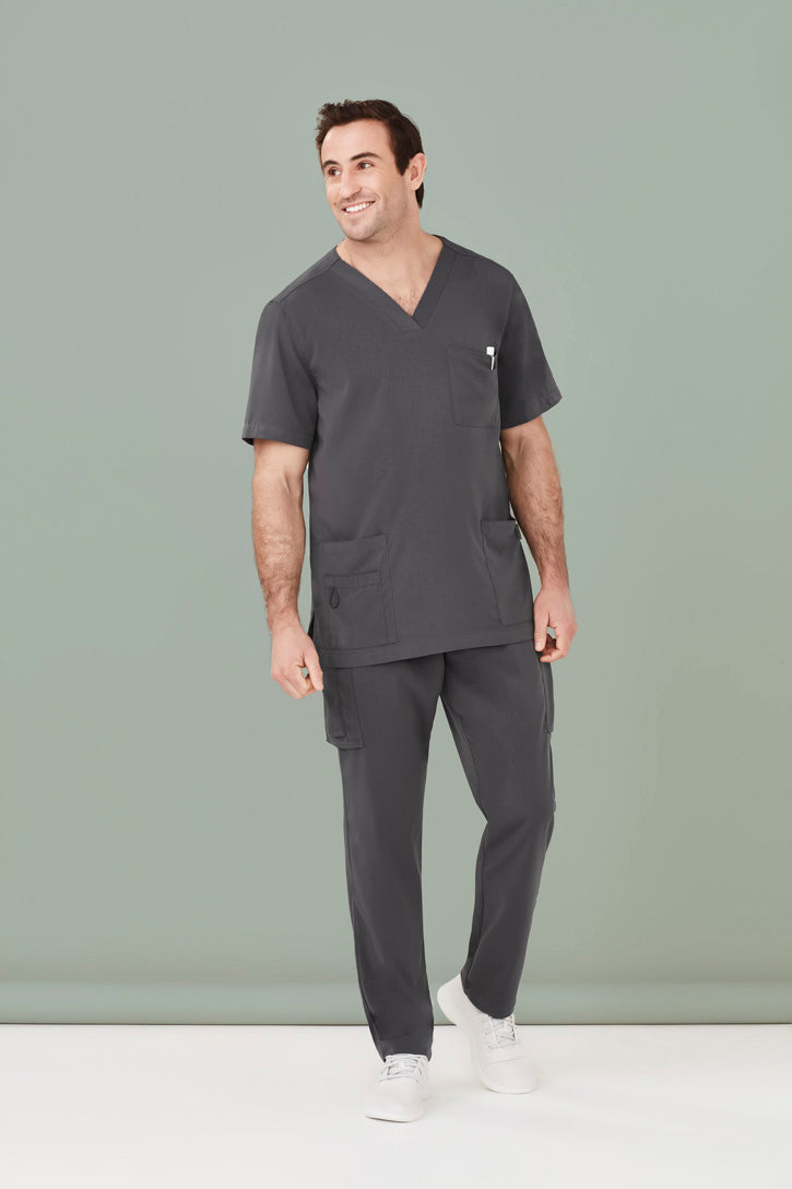 CST945MS-Avery Mens V-Neck Scrub Top
