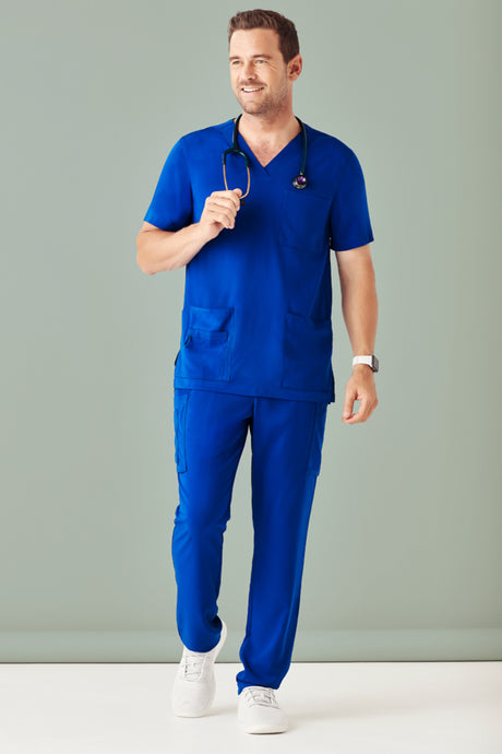 CST945MS-Avery Mens V-Neck Scrub Top