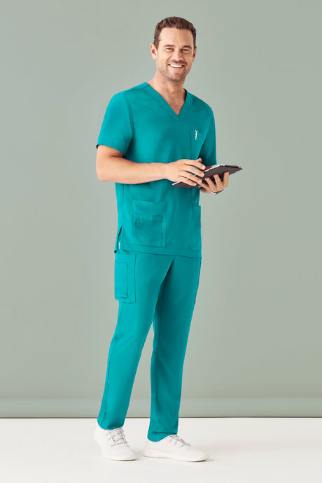 CST945MS-Avery Mens V-Neck Scrub Top