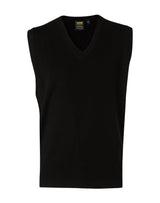 WJ02 UNISEX WOOL/ACRYLIC V-NECK VEST