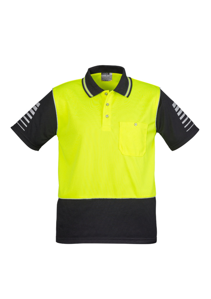 ZH236-Mens Hi Vis Zone Polo