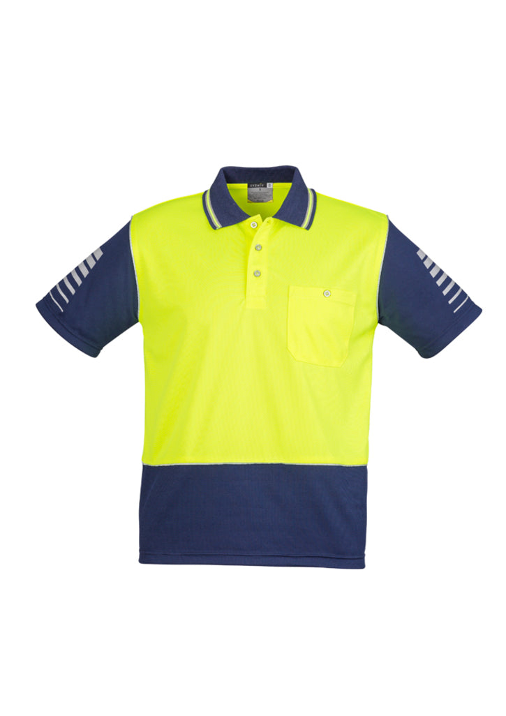 ZH236-Mens Hi Vis Zone Polo