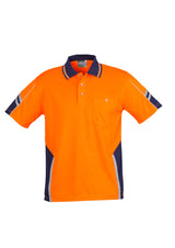 ZH237-Mens Hi Vis Squad S/S Polo