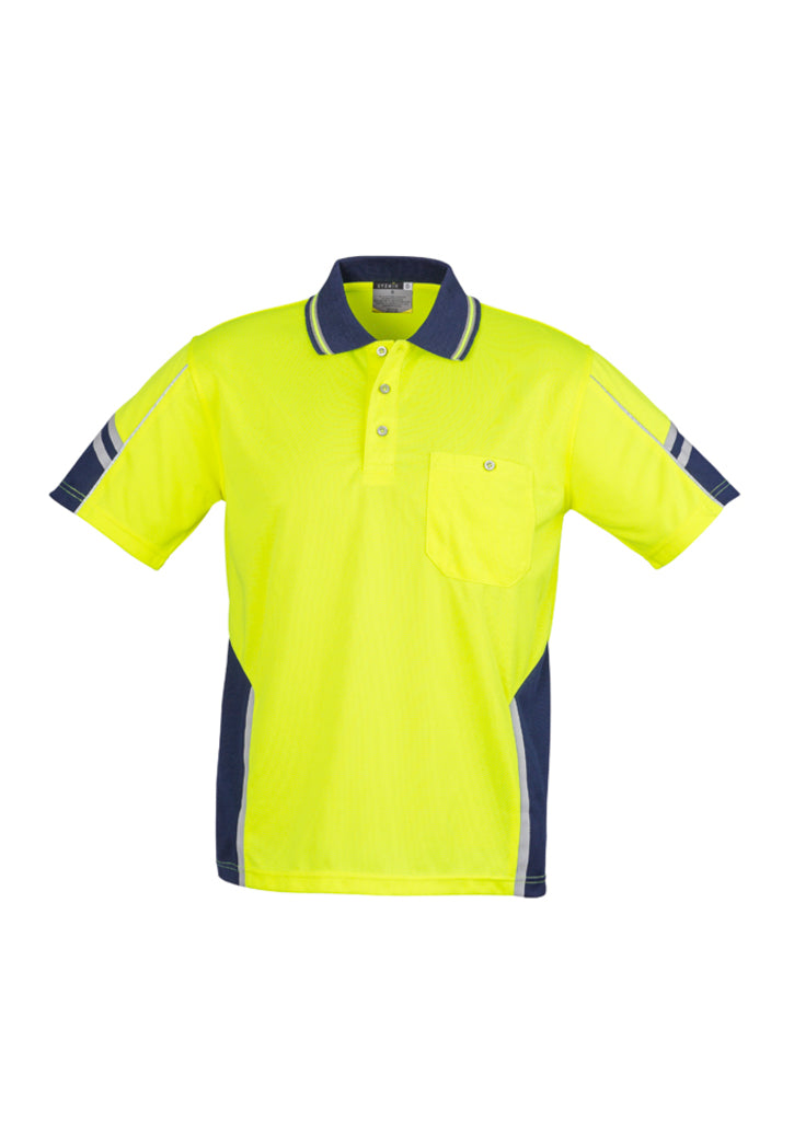 ZH237-Mens Hi Vis Squad S/S Polo