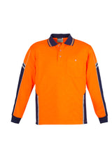 ZH238-Mens Hi Vis Squad L/S Polo