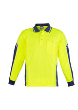 ZH238-Mens Hi Vis Squad L/S Polo