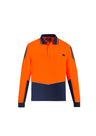 ZH310-Mens Hi Vis Flux L/S Polo