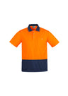 ZH415-Mens Comfort Back S/S Polo