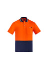 ZH435-Mens Hi Vis Cotton S/S Polo