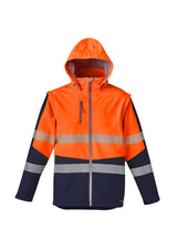ZJ453-Unisex 2 in 1 Stretch Softshell Taped Jacket
