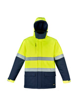 ZJ553-Unisex Hi Vis Antarctic Softshell Taped Jacket