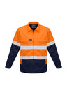 ZJ590-Mens Hi Vis Cotton Drill Jacket