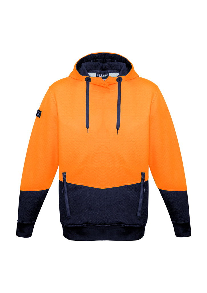 ZT477-Unisex Hi Vis Textured Jacquard Hoodie