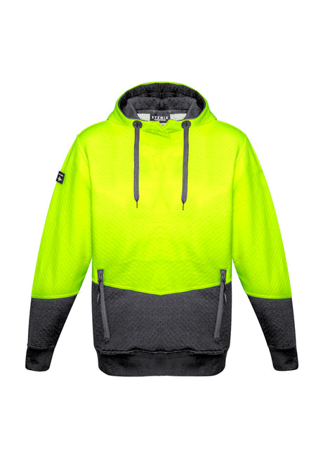 ZT477-Unisex Hi Vis Textured Jacquard Hoodie