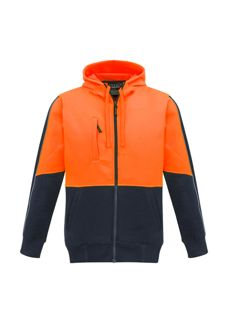 ZT485-Unisex Hi Vis Full Zip Hoodie