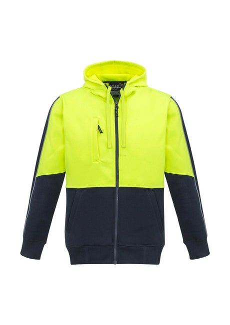 ZT485-Unisex Hi Vis Full Zip Hoodie