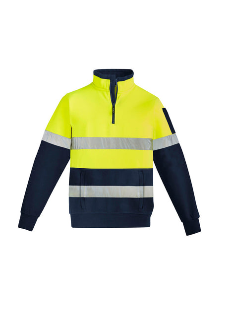 ZT567-Mens Hi Vis 1/4 Zip Pullover - Hoop Taped