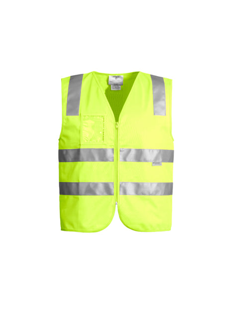 ZV998-Unisex Hi Vis Full Zip Vest