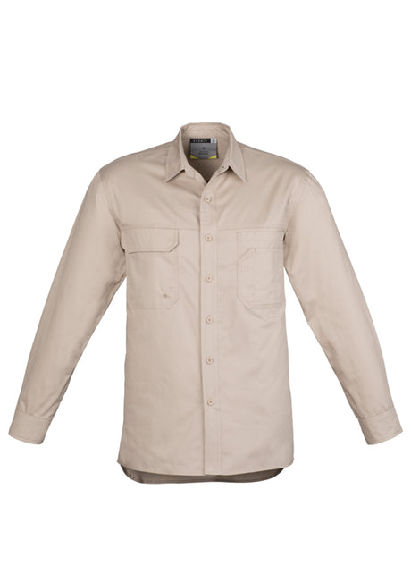 ZW121-Mens Lightweight Tradie L/S Shirt