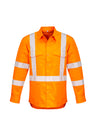 ZW690-Mens Hi Vis X Back Taped Shirt